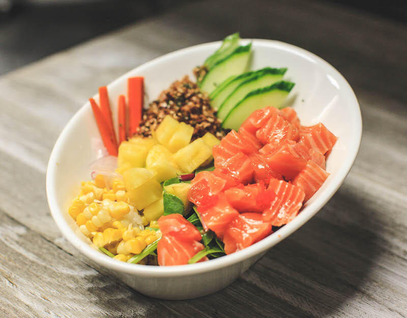 Sweet SALMON Atlantic Poke